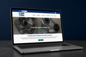 Reman website on a laptop screen